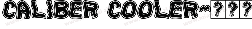Caliber Cooler字体转换